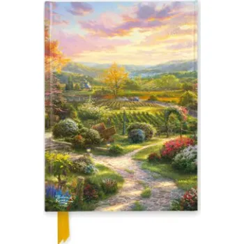 Cizojazyčná kniha Thomas Kinkade: Wine Country Living (Foiled Journal) (Diář)