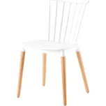 Vikio Jídelní židle bílá buk TJZ113B