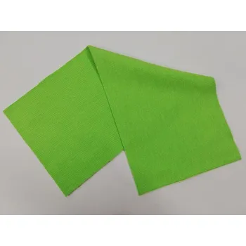 Elastický náplet 16x100 cm - jasně zelený