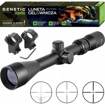 Puškohled Puškohled Genetic 3-9×40 zoom optika zaměřovač s osnovou