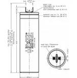 Hydra MA MKP 100/330 kondenzátor motorový 100uF