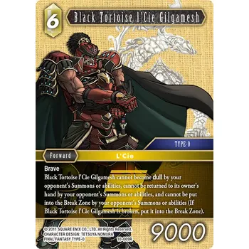 Sběratelská karetní hra Black Tortoise l´Cie Gilgamesh 10-069R - Opus X Typ karty: Standard
