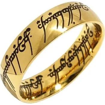 Módní doplněk Troli Pozlacený prsten moci z Pána prstenů 54 mm + 2 měsíce na vrácení zboží