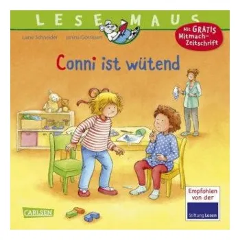 První čtění LESEMAUS 86: Conni ist wütend (Liane Schneider,Janina Görrissen,Marc Rueda)(Brožovaná)