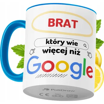 Hrnek Polidraw Hrnek Polidraw pro bratra keramika 330 ml