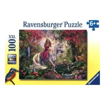 Puzzle Ravensburger Kinderpuzzle - 10641 Magischer Ausritt - Fantasy-Puzzle für Kinder ab 6 Jahren, mit 100 Teilen im XXL-Format (Hra)