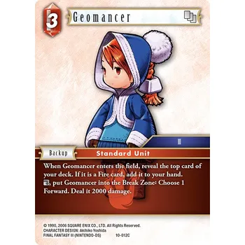 Sběratelská karetní hra Geomancer 10-012C - Opus X Typ karty: Standard