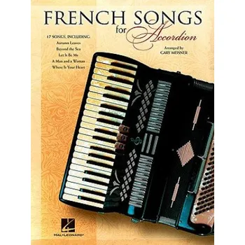 French Songs for Accordion (Gary Meisner)(Brožovaná)