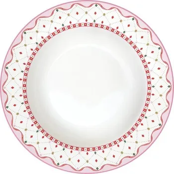 Talíř Vánoční hluboký talíř Sweet Christmas 22cm, Easy Life