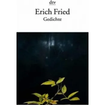 Cizojazyčná kniha Gedichte (Erich Fried,Klaus Wagenbach)(Brožovaná)