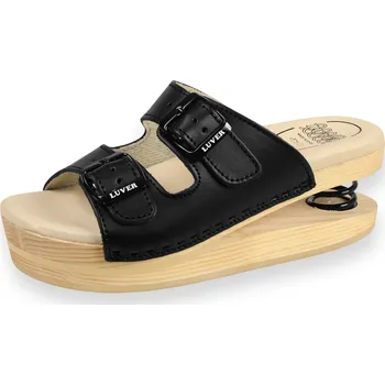 Pracovní obuv J Rubio Pantofle dámské Primavera Luver Černá 37