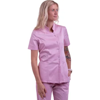 Zdravotnický oděv 2P SERVIS Halena Royal Satin Růžová M