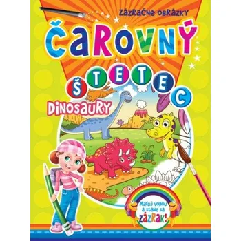 omalovánky Čarovný štetec – Dinosaury (Brožovaná)