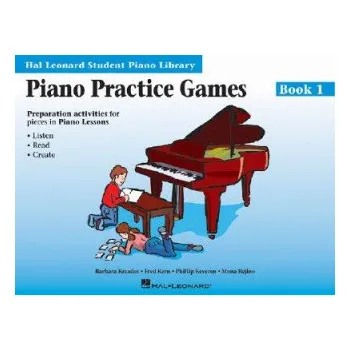 Piano Practice Games Book 1: Hal Leonard Student Piano Library (Hal Leonard,Phillip Keveren,Mona Rejino)(Brožovaná)
