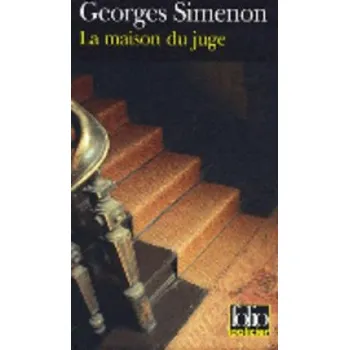La maison du juge (Georges Simenon)(Brožovaná)