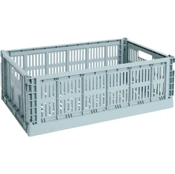 Úložný box HAY DESIGN Úložný box Colour Crate Large "Dusty Blue" HAY