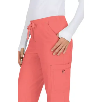 Zdravotnický oděv KOI Kalhoty dámské Holly Růžová/Oranžová 3XL