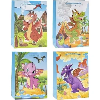 Dárková taška Dárková taška s motivem dinosaurů 3D