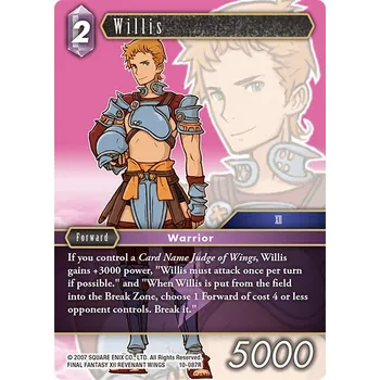 Sběratelská karetní hra Willis 10-087R - Opus X Typ karty: Standard