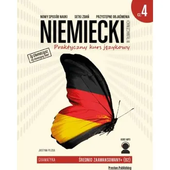 Niemiecki w tłumaczeniach gramatyka 4 pozim b2 + MP3 wyd. 2 (Plizga Justyna)(Brožovaná)