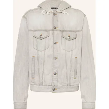 Pánské džíny Palm Angels Pánská Džínová Bunda, tmavě modrá / světle šedá, 54