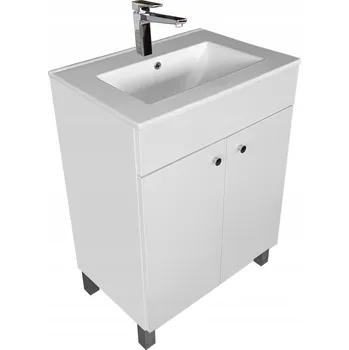 Šatní skříň Skříňka s umyvadlem Paplinskimoebel Iga 60x40x84 cm bílá