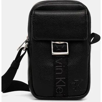 Kabelka Taštička Calvin Klein černá barva, LV04D1091G 99X, vel. ONE SIZE