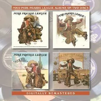 Zahraniční hudba 2CD Pure Prairie League: Pure Prairie League / Bustin Out / Two Lane Highway / Dance 2019