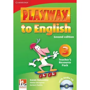 Anglický jazyk Playway to English Level 3 Teacher's Resource Pack with Audio CD (Garan Holcombe,Gunter Gerngross,Herbert Puchta)(Brožovaná)