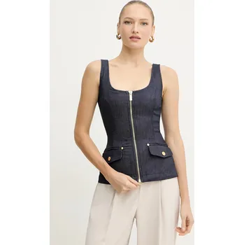 Dámská halenka Halenka Marciano by Guess 5YPH35.7457A námořnická modř 59J, vel. 38