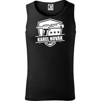 Instalatér umím všechno - Tílko pánské Core - 2XL ( Černá )