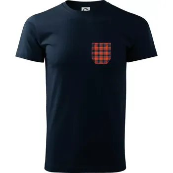 Pánské tričko Flanelové triko červené - Triko extra velké (5-8XL) - 6XL ( Námořní modrá (velmi tmavá - téměř černá) )