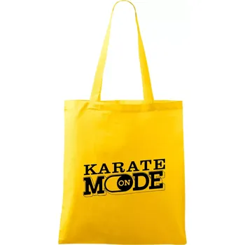 Karate mode - Taška bavlněná - 42 x 38 cm ( Žlutá )