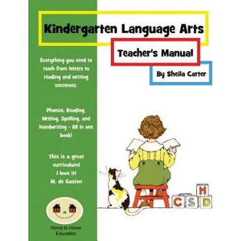 Cizojazyčná kniha Kindergarten Language Arts: Teacher's Manual (Sheila Carter)(Brožovaná)