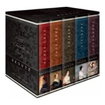 Brontë, Die großen Romane - Agnes Grey - Jane Eyre - Villette - Shirley - Sturmhöhe (5 Bände im Schuber) (Emily Bronte)(Pevná)