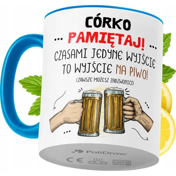 Hrnek Polidraw Hrnek Polidraw pro dceru keramika 330 ml