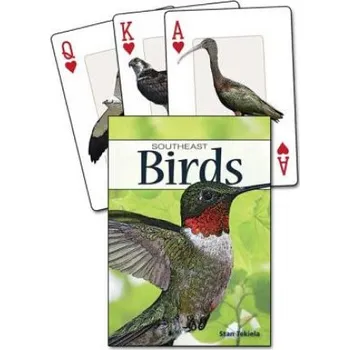 Cizojazyčná kniha Birds of the Southeast Playing Cards (Stan Tekiela)(Hra)