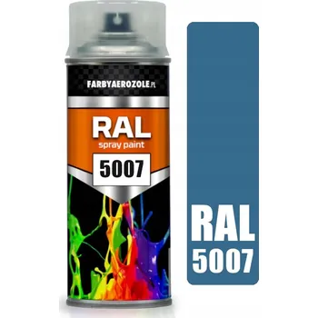 Barva ve spreji Akrylový Lak ve Spreji RAL 5007 BRILLANT BLUE 400ml Modrá Briliant Lesklá