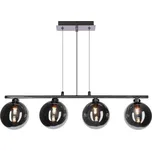 Lustr na lanku SOMUL 4xG9/20W/230V kouřová černá