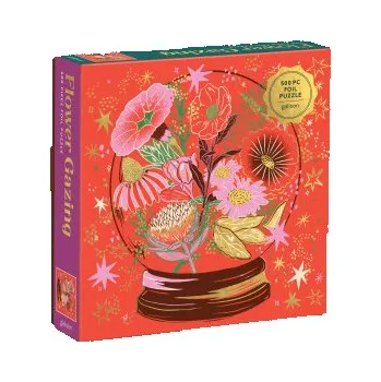 Puzzle Flower Gazing 500 Piece Foil Puzzle (Galison)(Pevná)