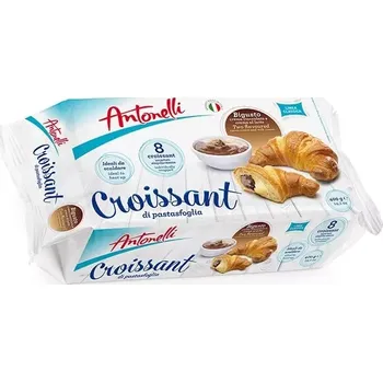 Croissant plněný čokoládovou a mléčnou náplní ANTONELLI 8 x 50g