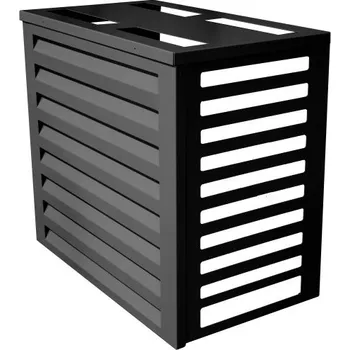 Příslušenství pro klimatizaci ZLKL Kryt klimatizace a jednotky tepelného čerpadla na zeď Antracit vel. M