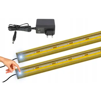 LED lišta LED lišta pod linku kuchyňské osvětlení ZLATÁ 2x40cm s REGULACÍ
