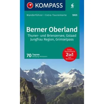 Cestování KOMPASS Wanderführer Berner Oberland, 70 Touren (Brožovaná)