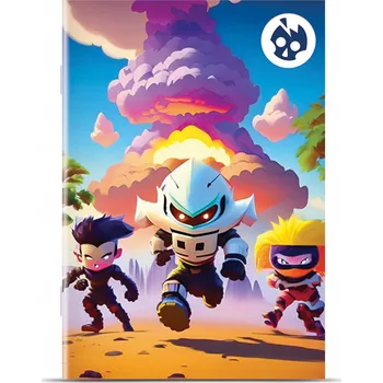 Sešit Sešit A5 s mřížkou, 32 listů BITWA NA MAXA - X32KA Delta Graphix