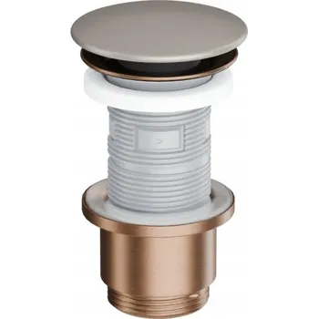 Sifon Zátka umyvadlová Click-Clack bez přepadu kulatý Excellent