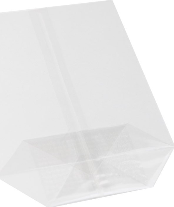 Celofánový sáček s křížovým dnem 155x245mm 100 ks