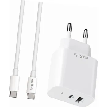 Rychlá síťová nabíječka 30W s USB-C kabelem, 2 porty pro Honor 200 Lite 5G