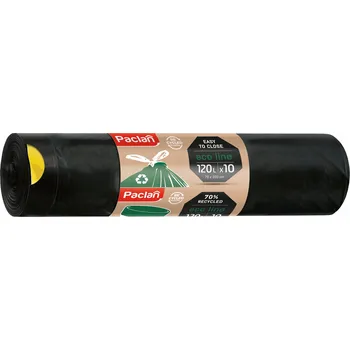 Pytle na odpadky Univerzální pytle na odpad Paclan A10 ECO LINE 120 l, 10 ks
