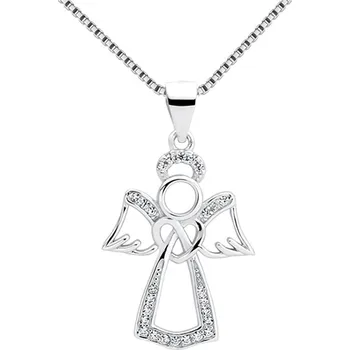 Náhrdelník Dámský stříbrný náhrdelník AMENIA Ag 925